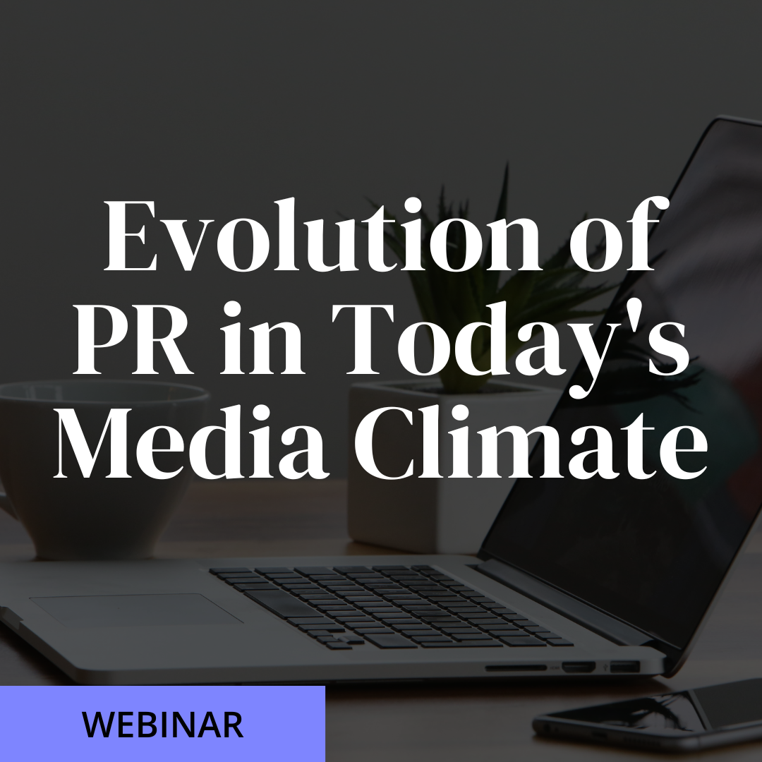 Evolution of PR webinar